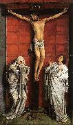 Rogier van der Weyden Christus on the Cross with Mary and St John France oil painting artist